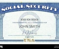 Social Security Card - Image 2
