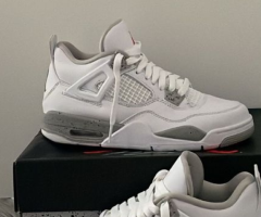 Nike Jordan 4 Oreo White Sneaker - Image 1